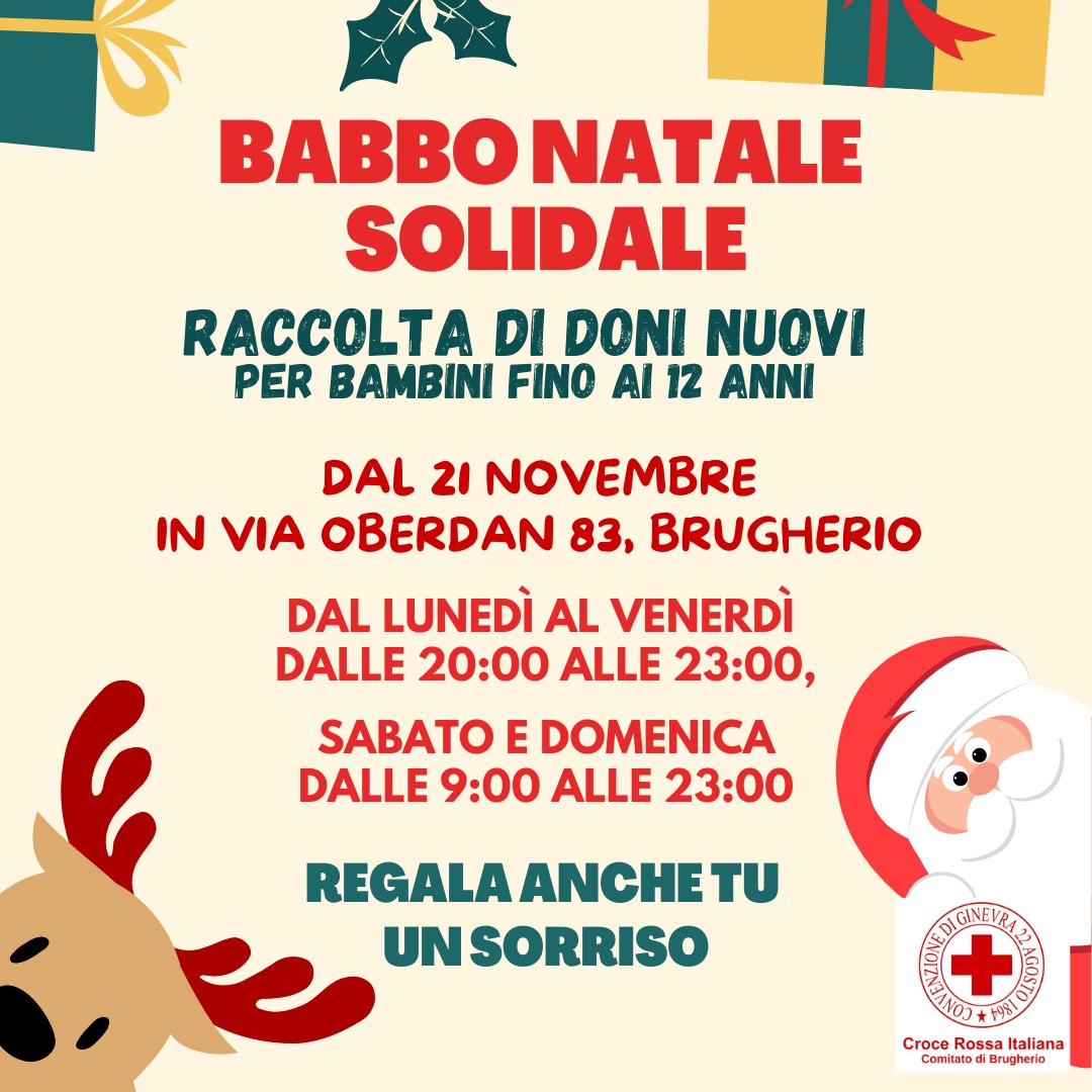 Babbo Natale Solidale - Raccolta Doni